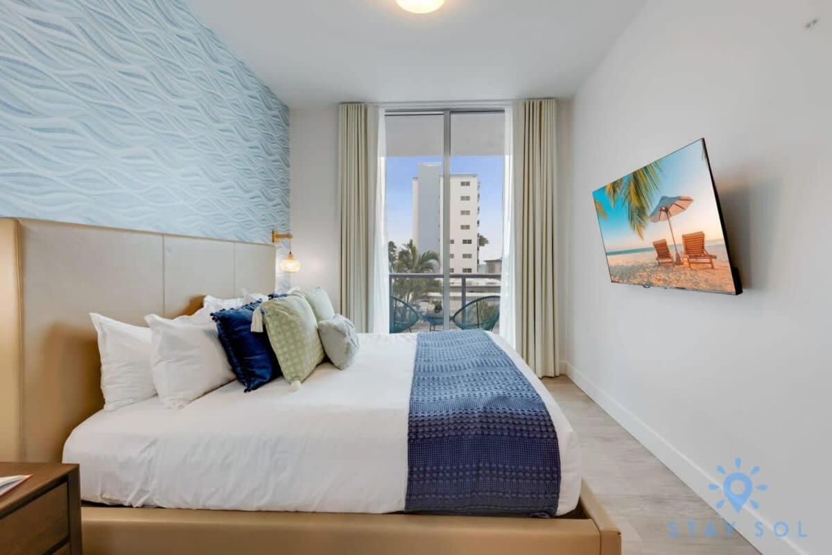 Rooftop Pool & Hot Tub - Gym - Hollywood Beach Exterior foto