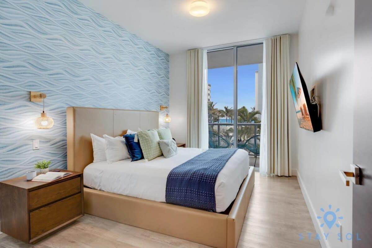 Rooftop Pool & Hot Tub - Gym - Hollywood Beach Exterior foto